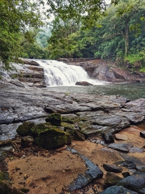 Thommankuthu Waterfalls Kerala India 