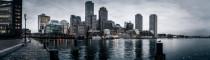 Thought Id contribute with a bit of OC Boston Harbor Skyline panorama