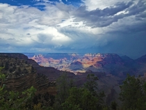 Thunderstorm at the Grand Canyon 