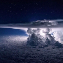 Thunderstorm from above
