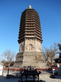 Tianning Temple Pagoda Liao dynasty Beijing 