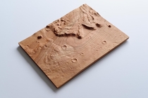 To celebrate Mars  Perseverance rover landing I have been working on this topographic map of the landing site