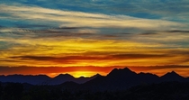Todays sunrise - Phoenix Arizona