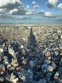 Tokyo as seen from Sky Tree 
