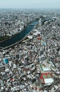 Tokyo Japan from the Tokyo Tower Photo credit to Daniel McCarthy