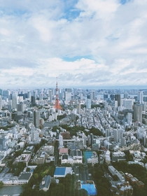 Tokyo Skyline taken by me from Mori Art Museum 