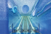 Toledo metro station in Naples designed by Oscar Tusquets Blanca