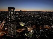 Tonights sunset over Tokyo 