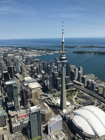 Took this from a helicopter when I visited Toronto last year