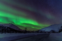Took this shot two winters ago a few hours outside Troms Norway 