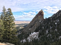 Took this while hiking in Boulder CO 