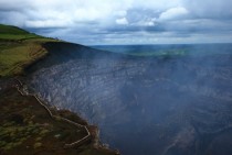 Top of a volcano in Nicaragua 