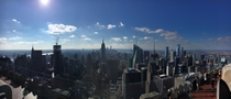 Top of the Rock in NYC