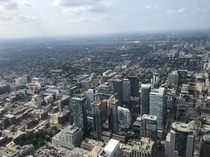 Toronto from the top of the CN tower