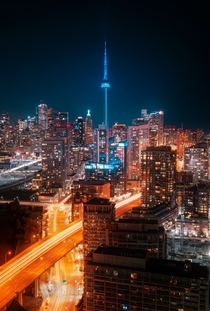 Toronto lit up