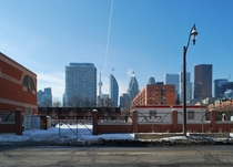 Toronto skyline from Sherbourne Street 