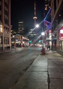 Toronto Streets at Night