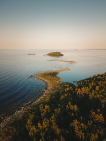 Towards the Baltic sea North of Gvle Sweden  OC