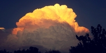 Towering Clouds From Our Backyard in Texas