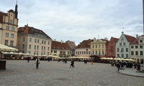 Town square in Tallinn