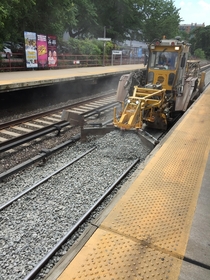 Track Maintenance Vehicle - Metro North commuter rail - Yonkers New York  x