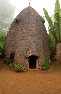 Traditional house in Ethiopia