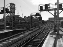 Train Tracks at London Waterloo 