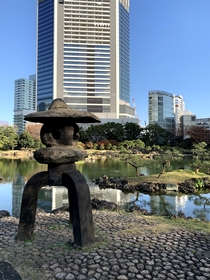 Tranquil Park in the middle of Tokyo