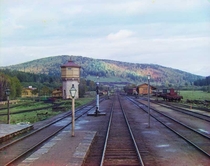 Trans-Siberian Railway Simskaia Railway Station in  