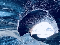 Traveled to Iceland in December to walk through Katla Ice Cave myself after seeing so many beautiful photos of it Absolutely worth it 