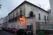 Tree growing in abandoned hotel Old San Juan PR  x 