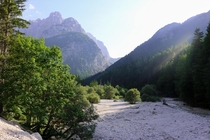 Triglav National Park in Slovenia 