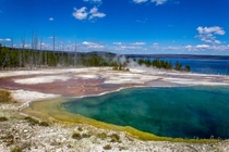 Trip to Yellowstone National Park in  Have never seen nature more colorful than here  