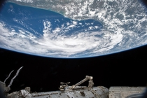 Tropical Storm Bill From the International Space Station 