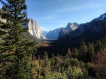 Tunnel view Yosemite California 