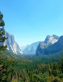 Tunnel View Yosemite Taken on Galaxy S Edge 
