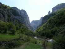Turda Gorge on the Hdate River Romania 