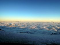 Twilight from Camp Muir Mt Rainier WA  OC