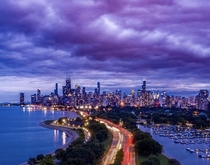 Twilight in Chicago