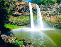 Twin Falls in Haiku Hawaii 