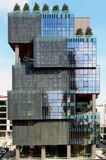 Ulugol Otomotiv Office Building in Istanbul Turkey by Tago Architects 