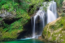 um waterfall Slovenia 