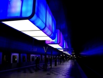 Underground Station HafenCity Universitt in Hamburg Germany 