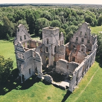Ungru Manor ruins in Estonia