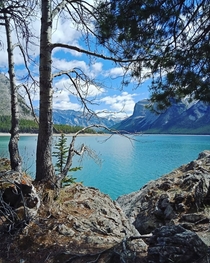 Untold World Wonders Lake Minnewanka Banff Canada Me OC  x
