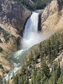 Upper Falls Grand Canyon of the Yellowstone 