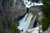 Upper Falls Yellowstone National Park 