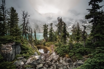 Upper Joffre Lake British Columbia Canada 