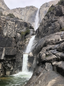 Upper Yosemite Falls and Middle Cascades 
