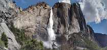 Upper Yosemite falls in full glory California 